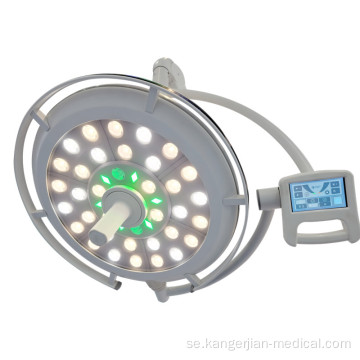 Justera färgtemperaturkirurgiska oeprating LED -lampor med kamera skuggfri operationslampa